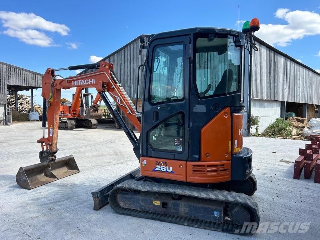 Hitachi ZX 26 U-6 Miniexcavadoras