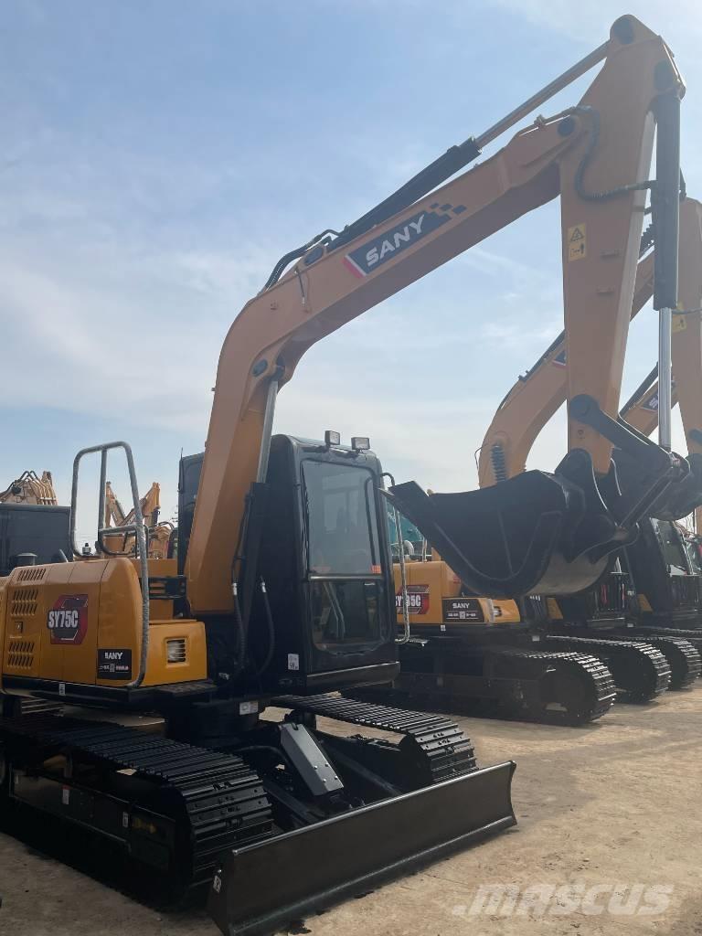 Sany SY75 Excavadoras sobre orugas