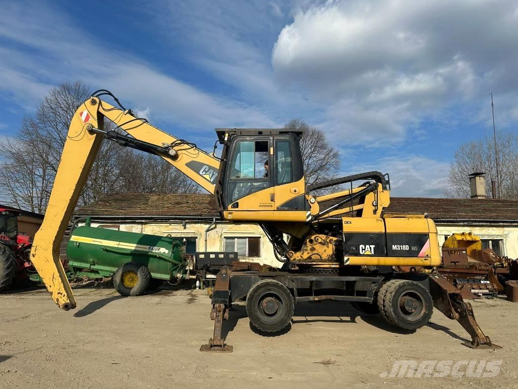 CAT M 318 D MH Manejadores de residuos industriales
