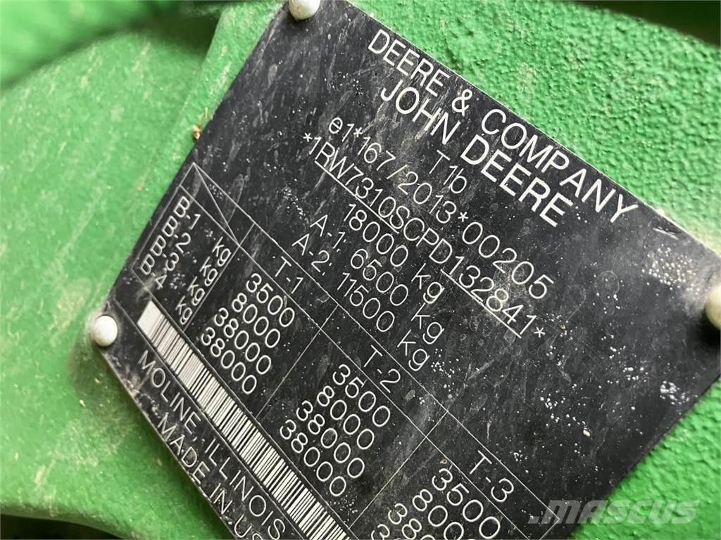 John Deere 7R 310 Tractores