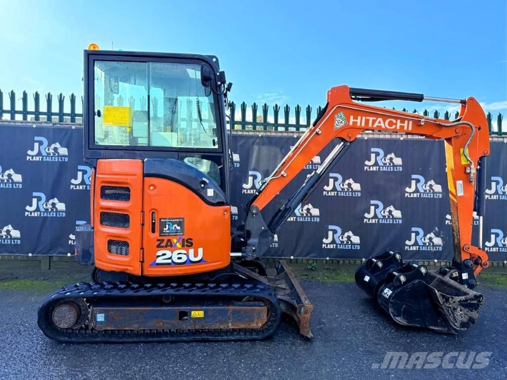 Hitachi ZX 26 U-6 CR Miniexcavadoras