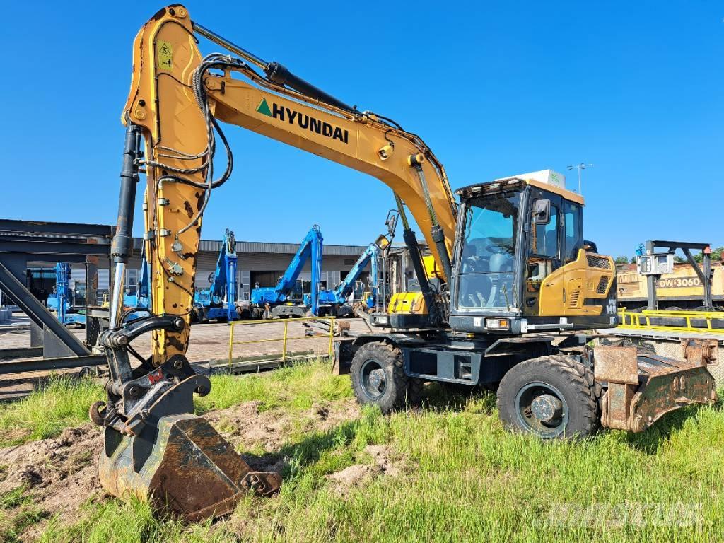 Hyundai HW 140 Excavadoras de ruedas