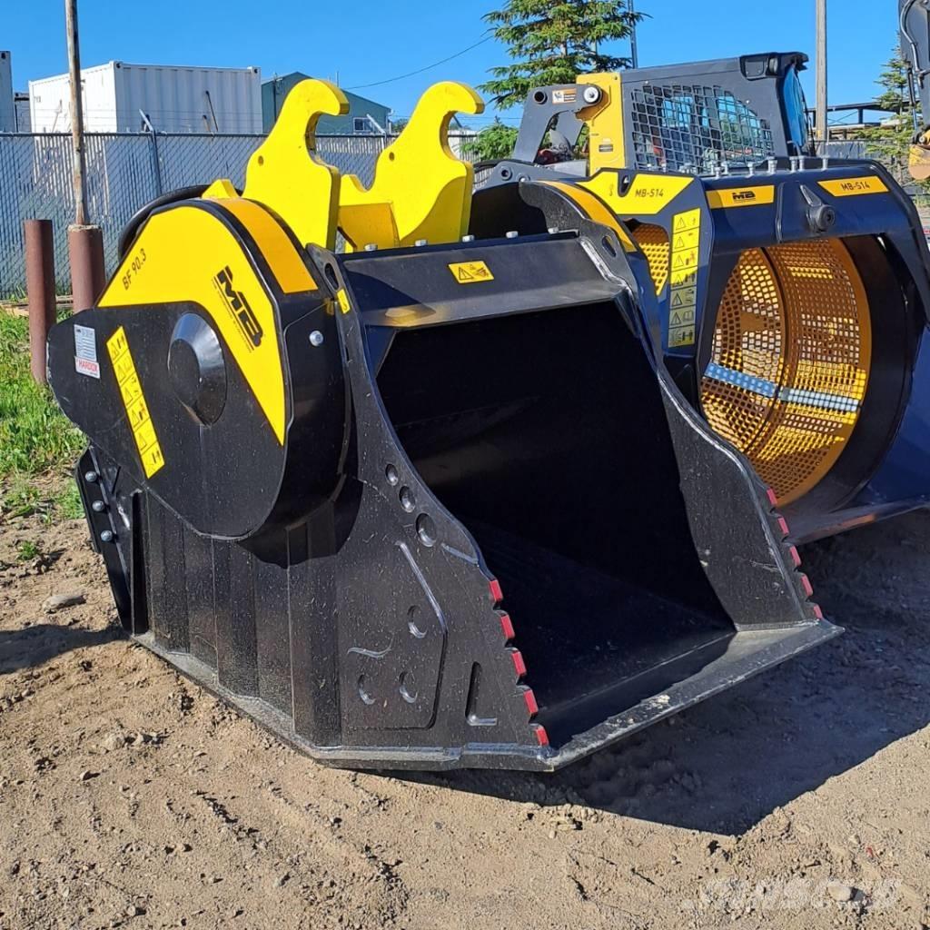 MB Crusher BF90.3 S4 Palas mecánicas pulverizadoras