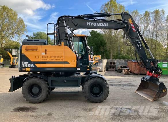 Hyundai HW140A Excavadoras de ruedas