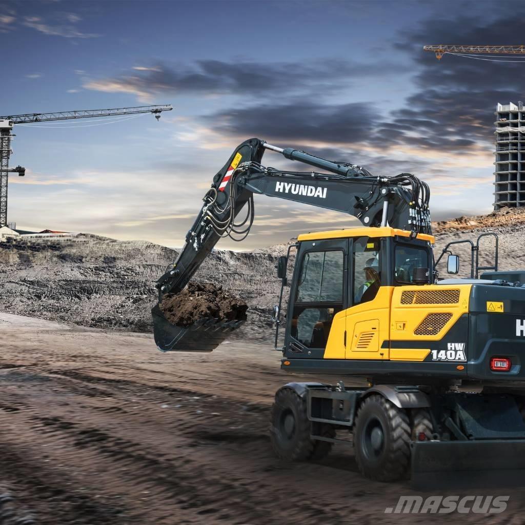 Hyundai HW140A Excavadoras de ruedas