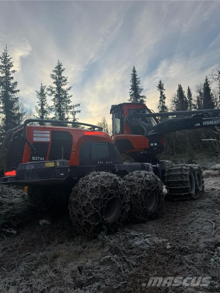 Komatsu 931 XC Cosechadoras