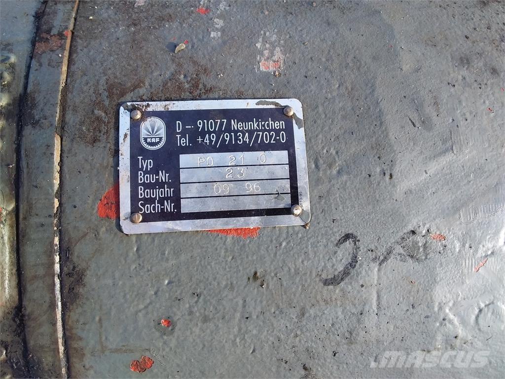 Ponsse Cobra HS-10 Transmisiones