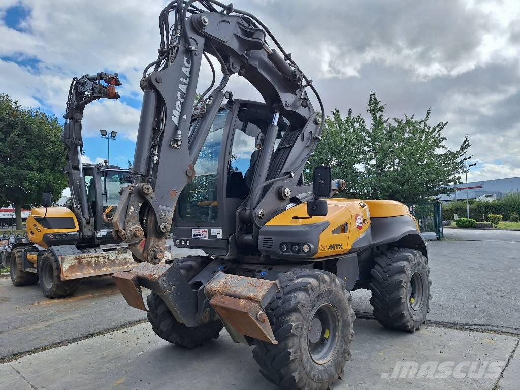 Mecalac 12 MTX Excavadoras de ruedas