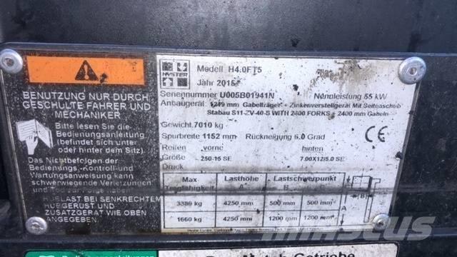 Hyster H 4.0 FT 5 Camiones diesel