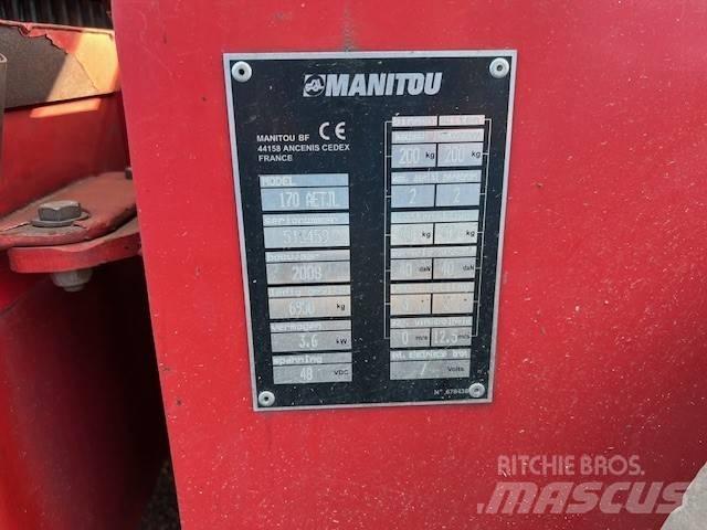 Manitou 170AETJ Plataformas con brazo de elevación manual