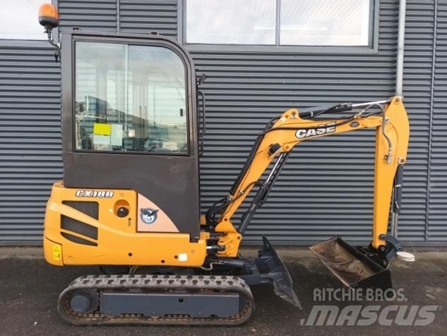 CASE cx18b Miniexcavadoras