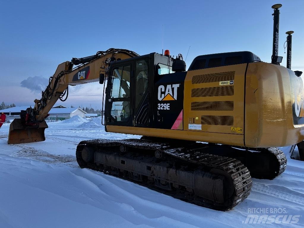 CAT 329 EL Excavadoras sobre orugas