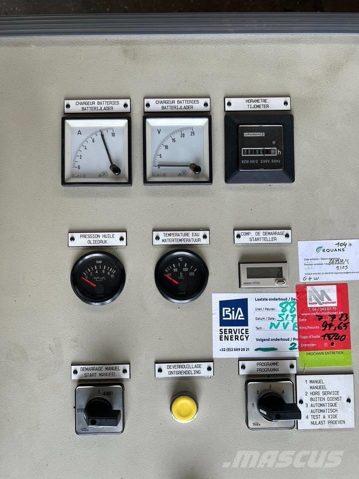 John Deere 60 KVA Generadores diésel