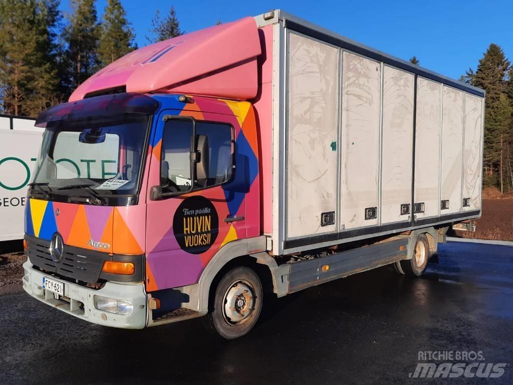 Mercedes-Benz 815 Camiones con caja de remolque