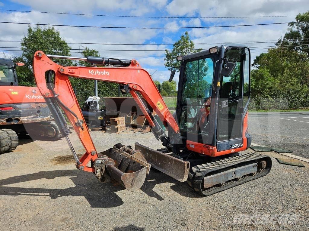 Kubota U 27 Miniexcavadoras