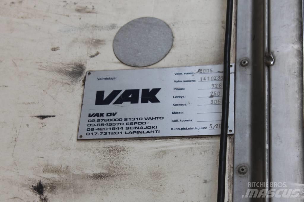 VAK Serie 1410238 Cajas de tráiler