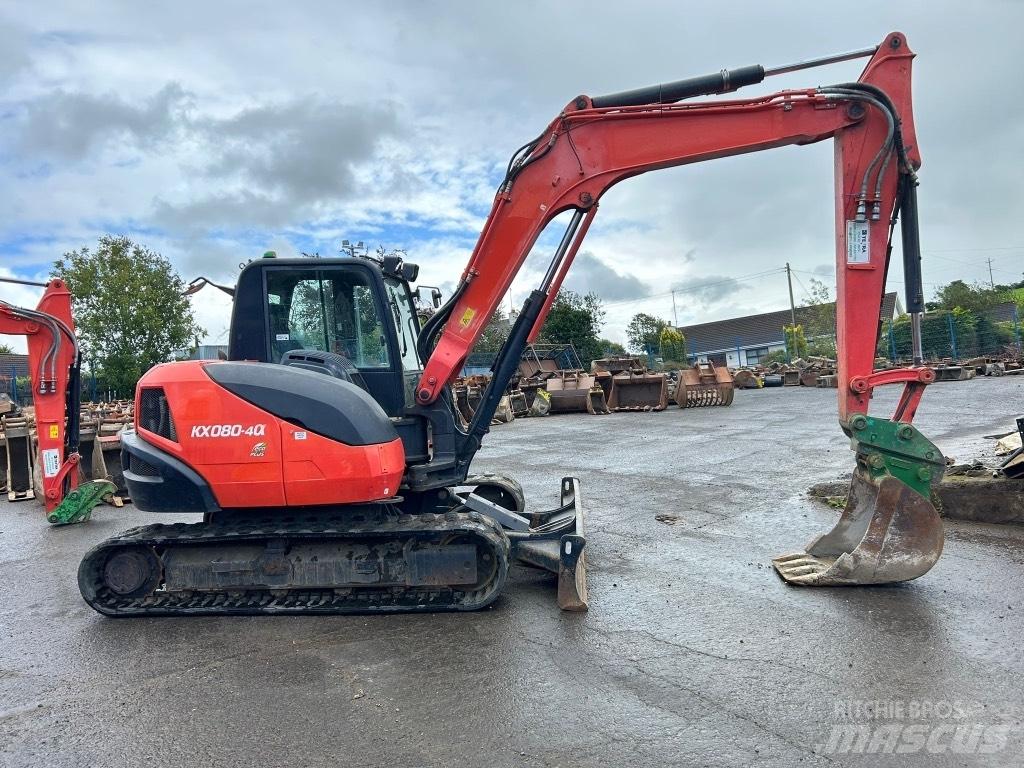 Kubota KX080-4 Excavadoras 7t - 12t