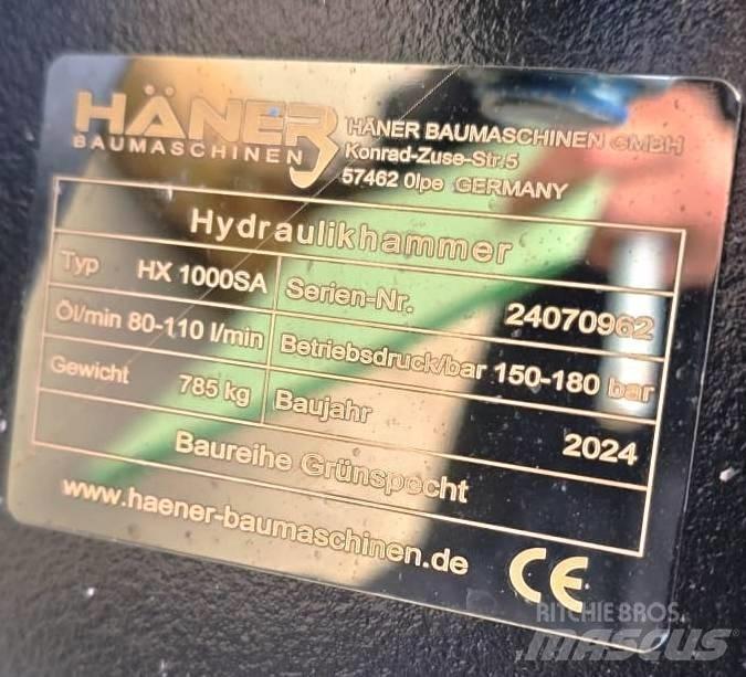 Häner HX1000SA Martillos hidráulicos