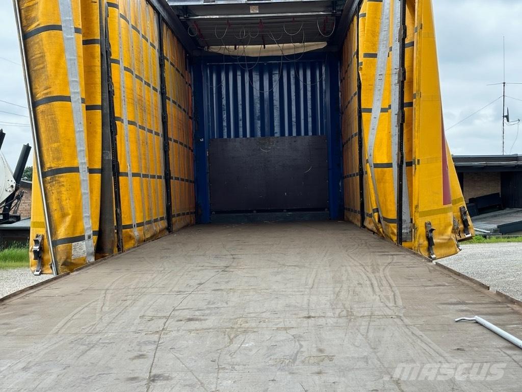 Krone Mega 2achs Semirremolques de caja de lona