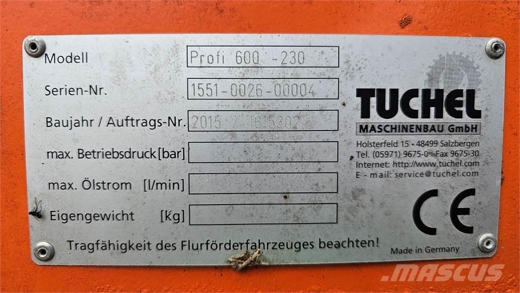 Tuchel Profi 230 Barredoras