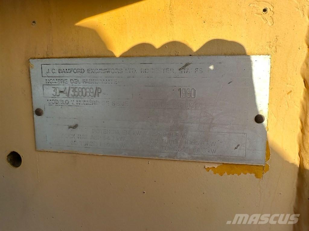 JCB 3 D Retrocargadoras