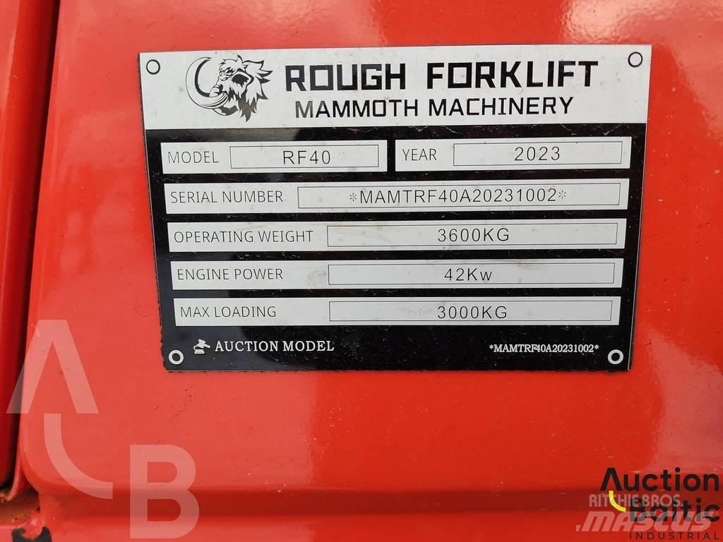  Mammoth RF40 Montacargas todo terreno