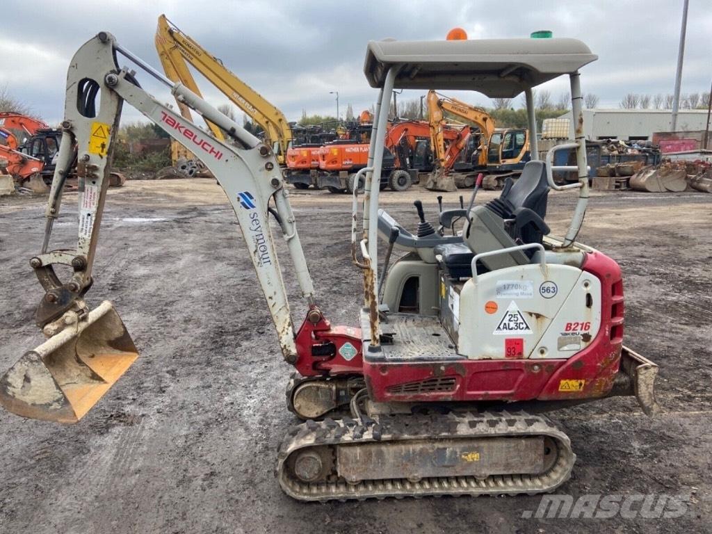 Takeuchi TB 216 Miniexcavadoras