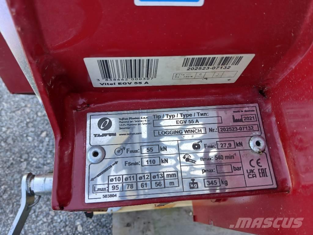 Tajfun EGV 55 A Cabrestantes