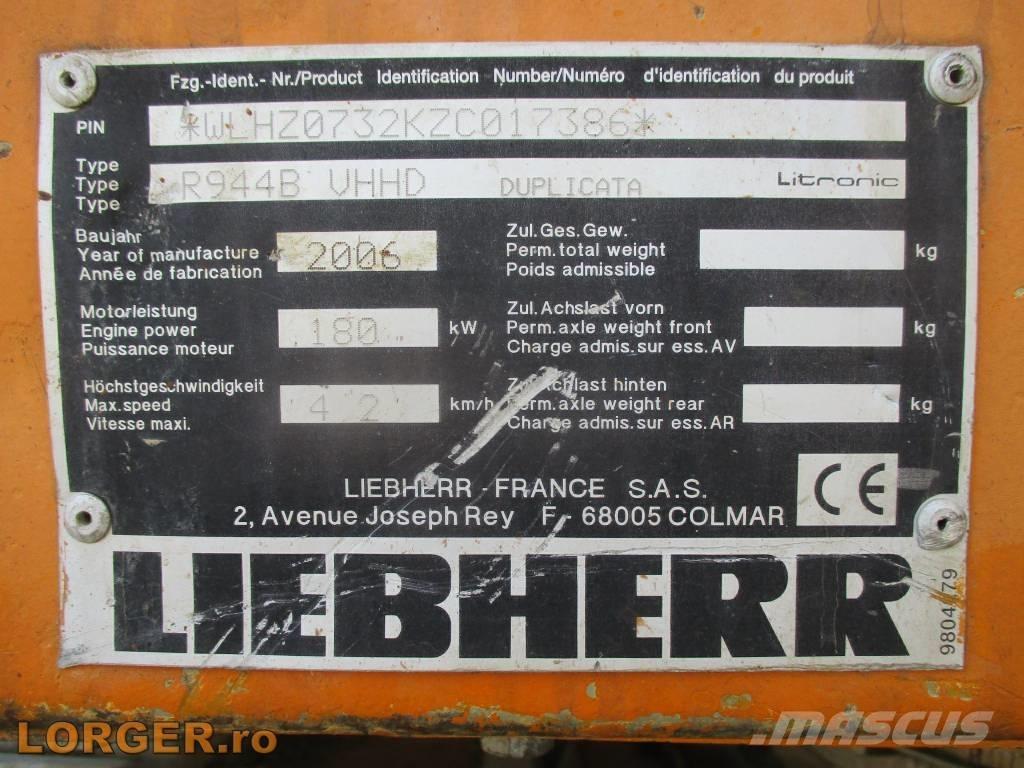 Liebherr R 944B VHHD Excavadoras de demolición