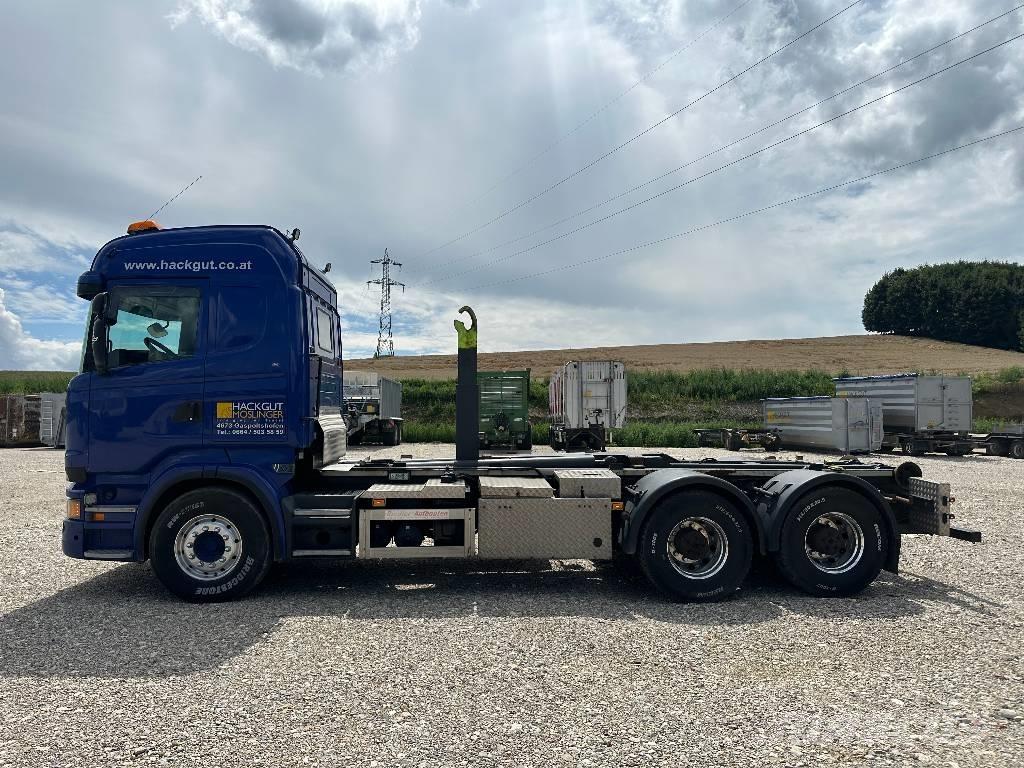 Scania R500 Camiones elevadores de gancho