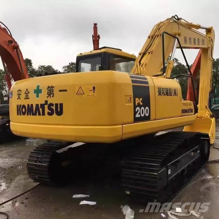 Komatsu PC 200-7 Excavadoras sobre orugas