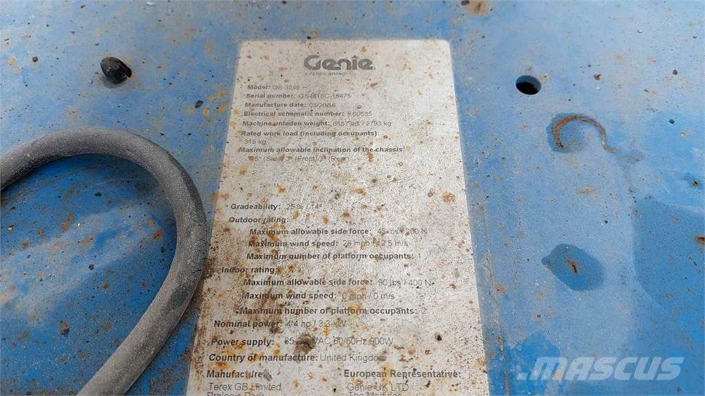 Genie GS3246 Plataformas tijera