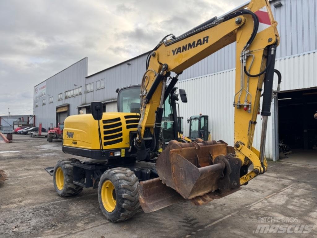 Yanmar B95W (40667) Excavadoras de ruedas