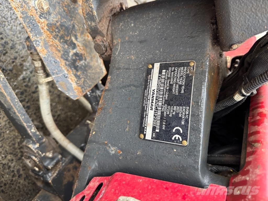 Yanmar SV08 (1F239) Miniexcavadoras