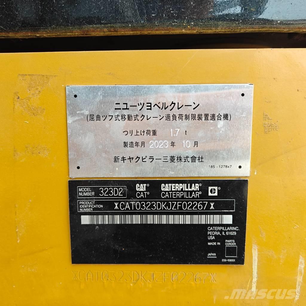 CAT 323 D L Excavadoras sobre orugas