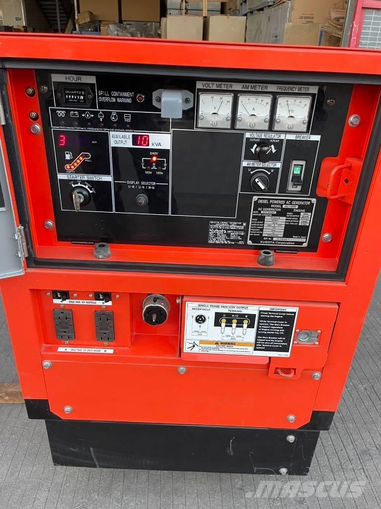 Kubota 12KVA Generadores diésel