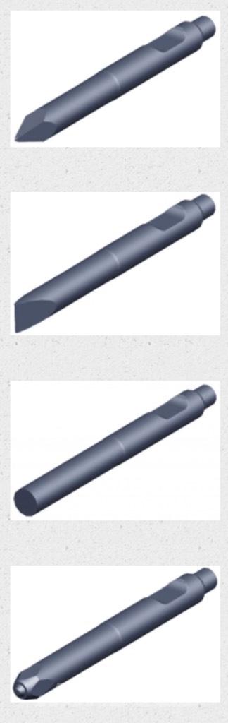 NPK Hydraulhammare Martillos hidráulicos