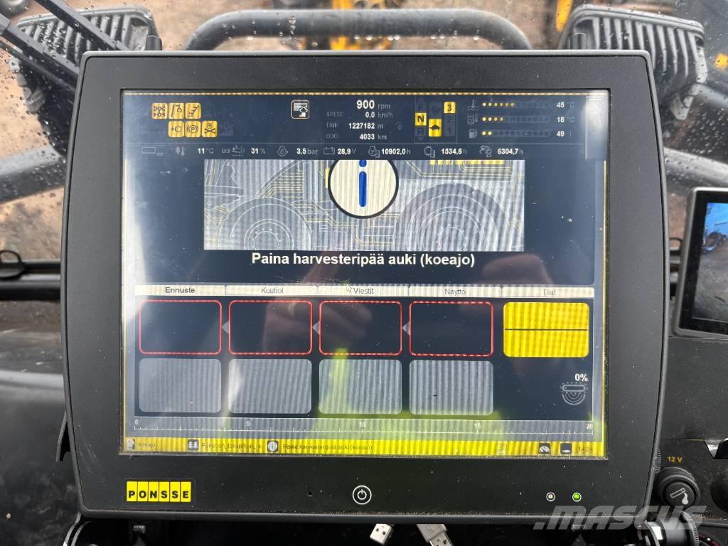 Ponsse Scorpion 8W Cosechadoras