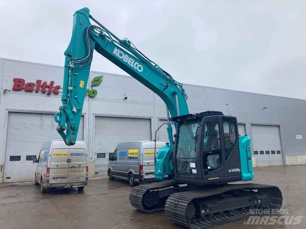 Kobelco Sk140SRLC-7 Excavadoras sobre orugas