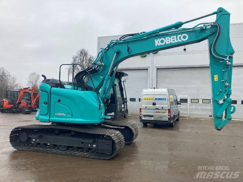 Kobelco Sk140SRLC-7 Excavadoras sobre orugas