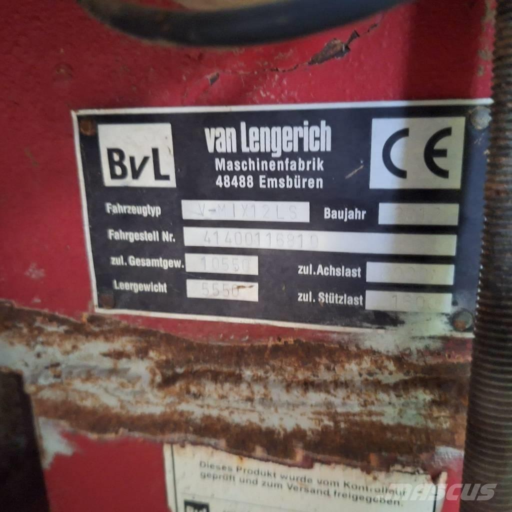 BvL V MIS 12 LS Mezcladoras distribuidoras