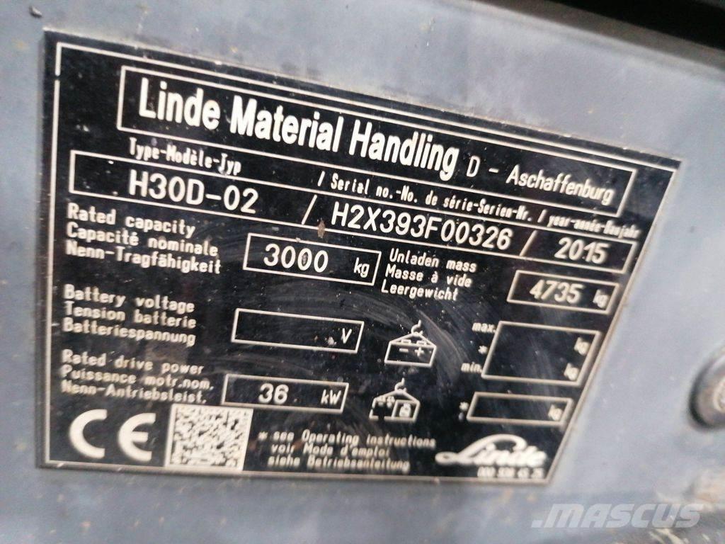 Linde H30D-02 Camiones diesel