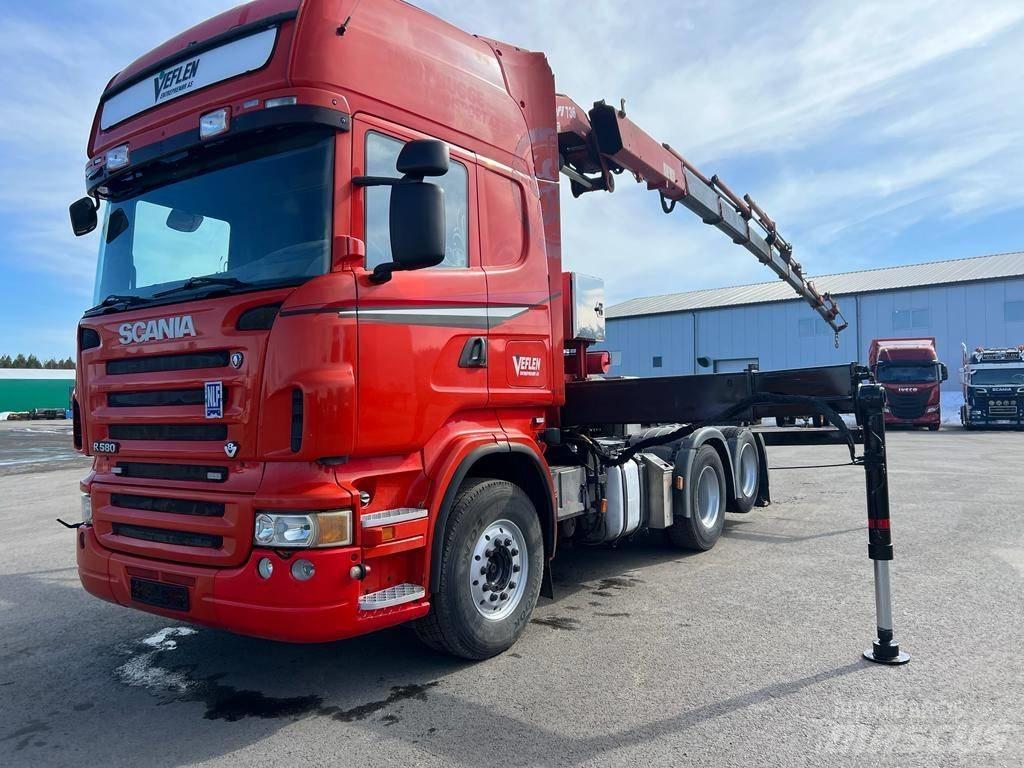 Scania R 580 Camiones grúa