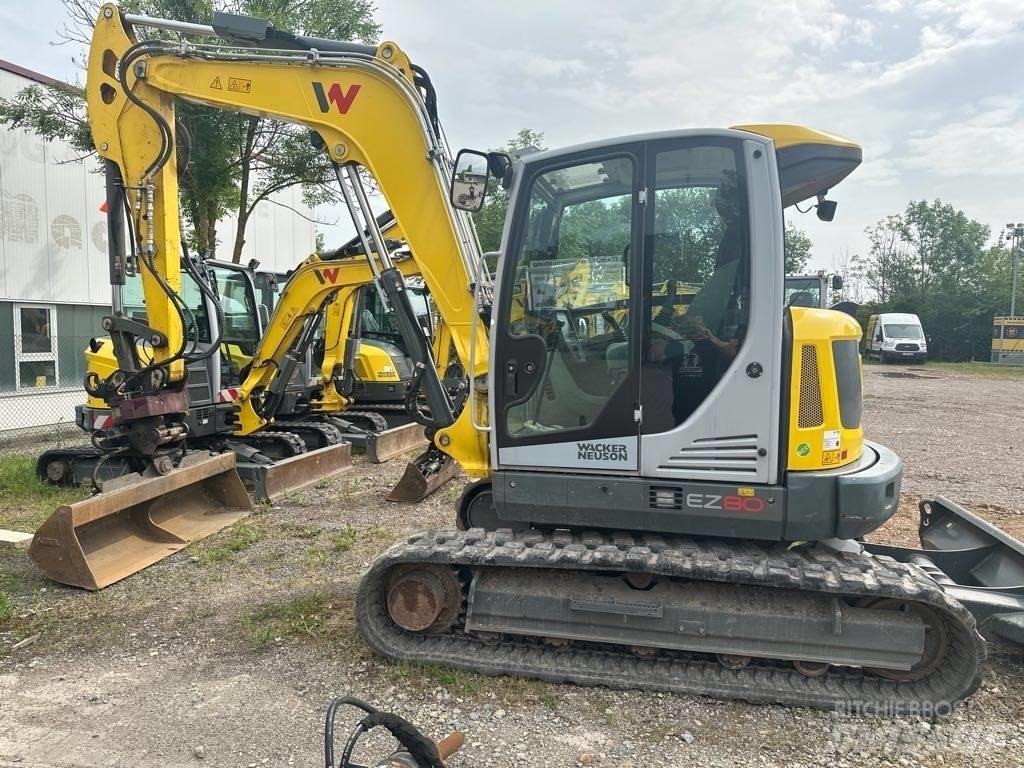 Wacker Neuson EZ80 Excavadoras sobre orugas