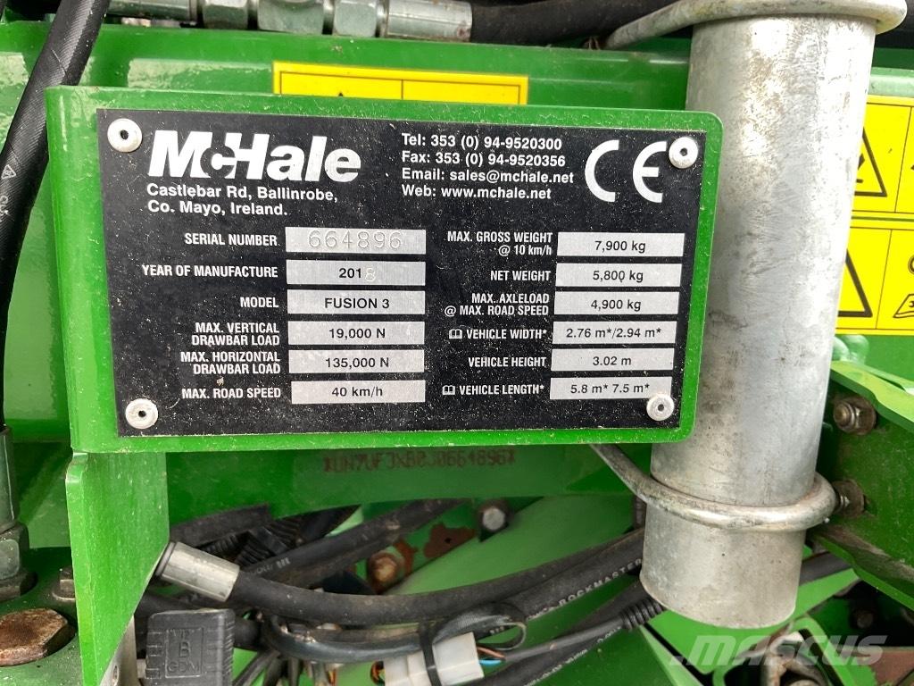 McHale Fusion 3 Empacadoras circular