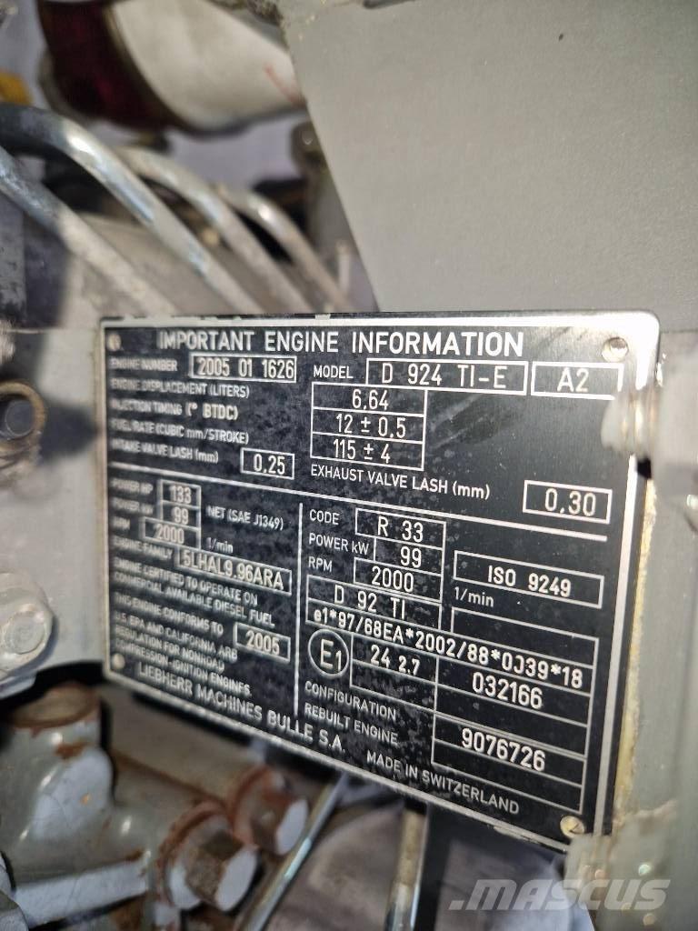 Liebherr D924 TIE A2 Motores