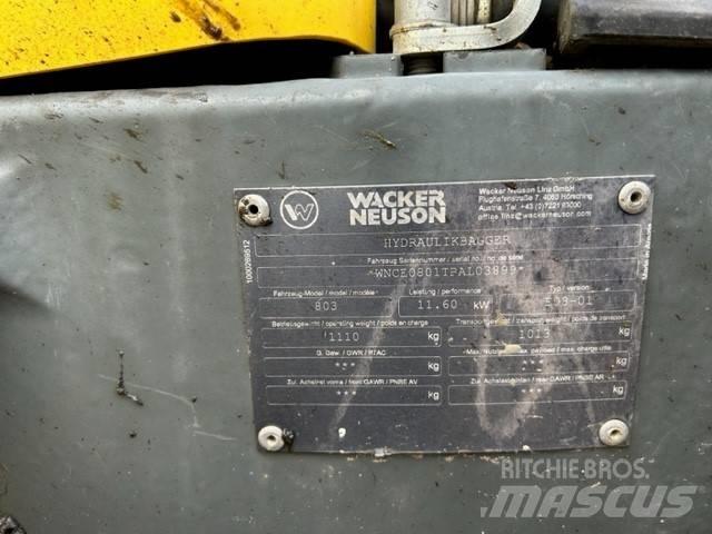 Wacker Neuson 803 Miniexcavadoras