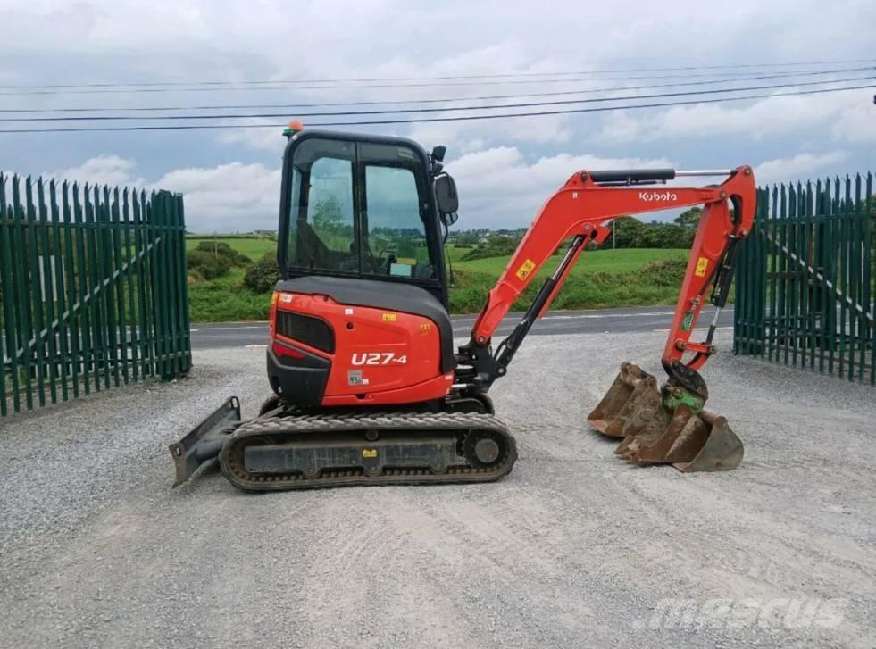 Kubota U 27-4 Miniexcavadoras