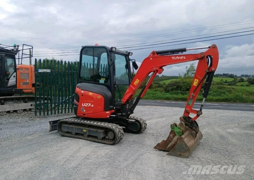 Kubota U 27-4 Miniexcavadoras