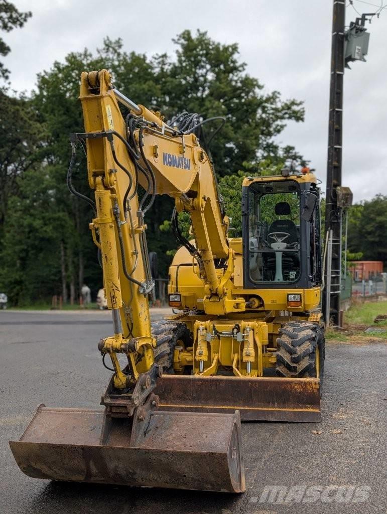 Komatsu PW 98 MR-8 Excavadoras de ruedas